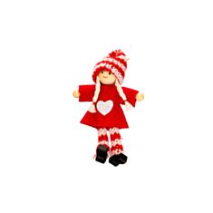 Іграшка "Дівчинка в червоній сукні" Elisey 018NV - фото