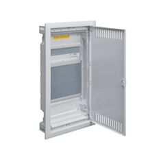 Щиток распределительный Hager Volta VU36NWB встроенный с металлической дверцей - фото