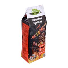 Уголь древесный BioGrill для мяса 2 кг - фото