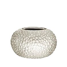 Ваза Eterna G0303 23*23*14 см бежевая - фото