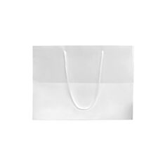 Пакет подарочный VistaPaket 35*25*25 см белый - фото