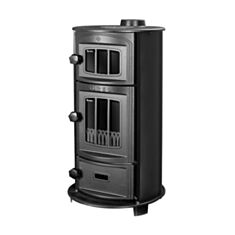 Піч-камін з духовкою Duval EK-5109BL - фото