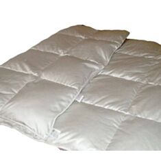 Ковдра IGLEN 1402051G 100% пух 140*205 тік/касетна/зимова - фото