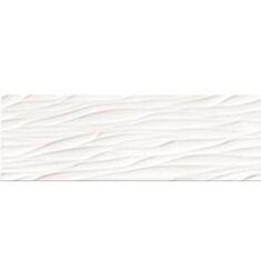 Плитка для стін Opoczno Structure Pattern white Wave Str 25*75 см - фото