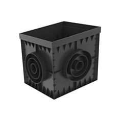 Дощоприймач Spark Polymax Basic ДП-30.30-ПП 8370-Ч пластиковий - фото