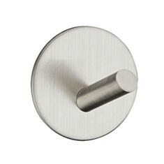 Гачок клейкий MVM HSS-504R SS матовий - фото