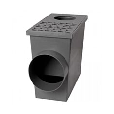 Дощоприймач для ринв ZMM Maxpol 1810 з решіткою пластиковий - фото