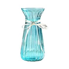 Ваза Viva Maeve 6841718 синя 30 см - фото