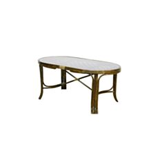 Стол обеденный 2213 Calamus Rotan оливковый - фото