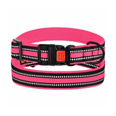Нашийник для собак BronzeDog Mesh 50/1606/Т S 25-33 см рожевий - фото