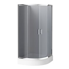 Душова кабіна Deante Funkia KYP-451К R-90 з душовою головкою NAC 061K - фото