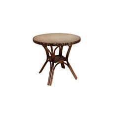 Стіл Соната зі склом горіх - фото