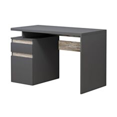 Стол компьютерный Kubik L серый - фото