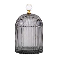 Емкость для хранения Elisey Топаз 9157-038 16 см серая - фото