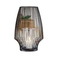 Подсвечник Gilde 69382 Cone 18*27 см черный - фото