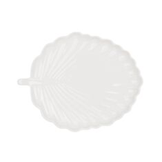  Блюдо фарфоровое BonaDi 988-448 в форме листа 32 см - фото