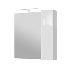 Дзеркальна шафа Ювента Bronx BrxMC-80 біла - фото