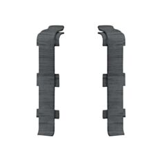 З’єднання для плінтуса Arbiton Indo70 17 алюміній 2 шт - фото