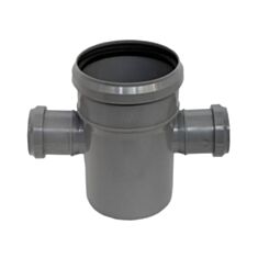 Хрестовина каналізаційна Інстапласт 90° 110*50 мм - фото