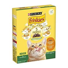 Корм для котів Friskies Indoor Cat з куркою, індичкою та овочами 270 г - фото