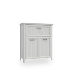 Комод з баром Alexandria AXDK321 2d1s дуб сніжний - фото