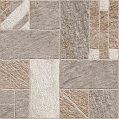 Керамограніт Golden Tile Misto Mattone 3F7833 40*40 коричневий 2 сорт - фото
