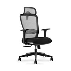 Крісло офісне Kresla Lux Beacon 395A чорне - фото