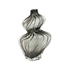 Ваза BonaDi Modern 992-310 31 см прозорий сірий - фото