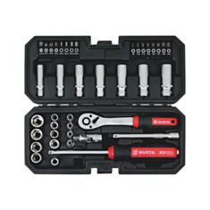 Набір інструментів Wurth 5763114040 1/4" 40 шт - фото