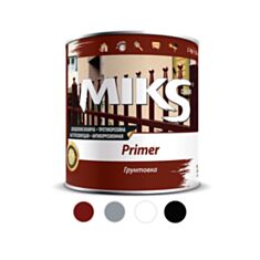 Грунтовка антикорозійна Miks Color ГФ-021 чорна 0,9 кг - фото