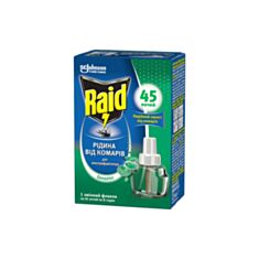 Рідина від комарів Raid 1763 45 ночей Евкаліпт 32,9 мл - фото