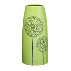 Ваза Eterna 210217 13*13*27 см зеленая - фото