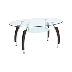 Столик журнальний скляний Inessa B матовий - фото