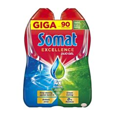 Гель для посудомийної машини Somat Екселенс 810+810 мл - фото