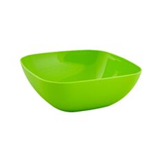 Тарілка глибока Алеана 15*15*5,5 см оливкова - фото