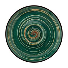 Блюдце Wilmax Spiral Green WL 669536/B 15 см - фото