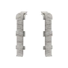 Соединение для плинтуса Arbiton Indo70 44 дуб болтон 2 шт - фото