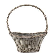 Корзина плетеная Юбка M Кактус 106461-2 овальная 35*25*15/41 см - фото