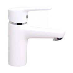 Змішувач для умивальника Rubineta STR80071 білий - фото
