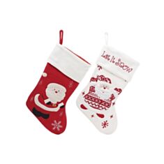 Новорічний чобіток для подарунків Санта BonaDi 833-104 - фото