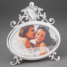 Фоторамка "Кристальне серце" 13*14см 131N - фото
