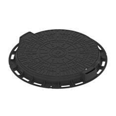 Люк Spark Basic Л-60.80.08-ПО А15 35288.2-20 пластиковий чорний - фото