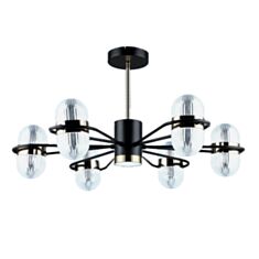 Люстра светодиодная Sirius B N5499/6 COFFEE+FGD - фото