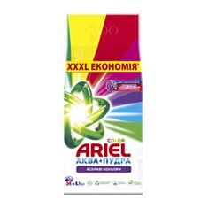 Стиральный порошок ARIEL Аква-Пудра Прикосновение свежести Lenor 8,1 кг - фото