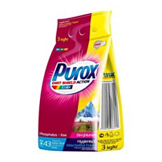 Стиральный порошок Purox Color 3 кг - фото