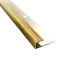 Порог алюминиевый Salag Stratus S13 S13302 30 мм 182 см 02 дуб рустикальный - фото