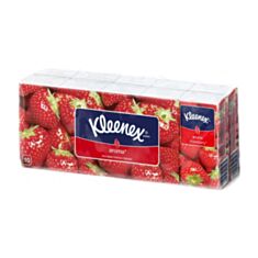 Набір хустинок носових Кleenex полуниця 10 шт - фото
