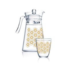 Набор для напитков Luminarc Neo Golden Flower Q0569 7 шт - фото