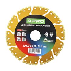 Алмазный круг Apro 830740 125*22,2*2,4 мм - фото