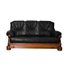 Диван 5030 3p черный - фото